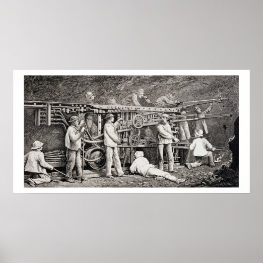 月の横のフランスの画廊 ポスター (正面)