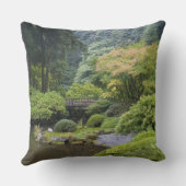 月の橋を架ける散歩池 クッション (裏面)