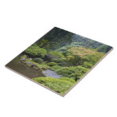 月の橋を架ける散歩池 タイル (側面)