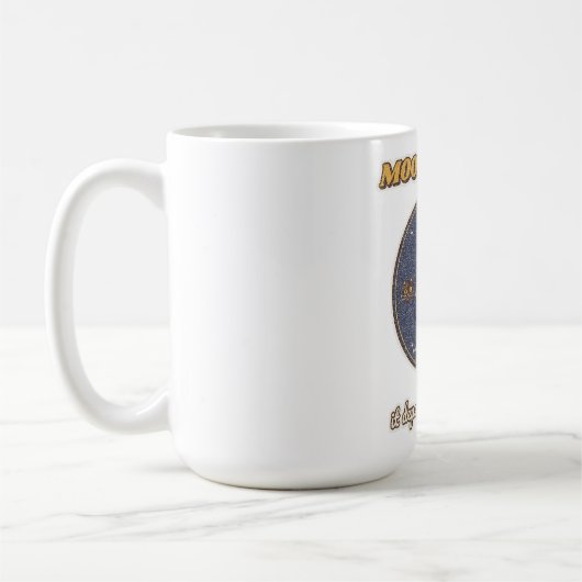 月の気分 コーヒーマグカップ (左)