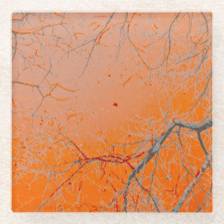 月の注視点ガラスアート ガラスコースター