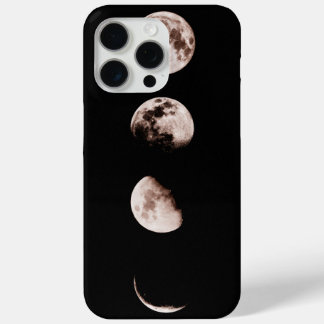 月の満ち欠けのウォールアート - 天体のホームデコレーション iPhone 15 PRO MAXケース
