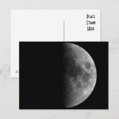 月の満ち欠け ポストカード (正面/裏面)