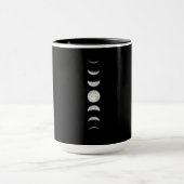 月の満ち欠け 天文学 マグカップ (中央)