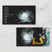 月の潮人魚の名刺1 名刺 (正面/裏面)