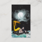 月の潮人魚の名刺1 名刺 (裏面)