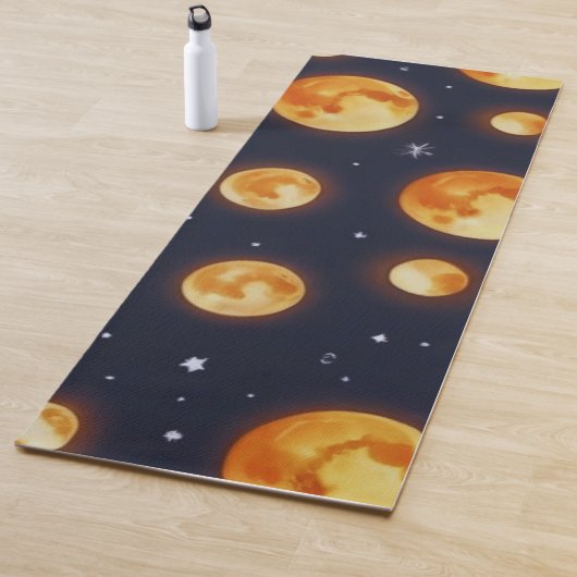 月の火のパターン ヨガマット (インサイチュ)