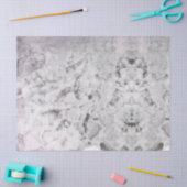 月の灰色の噴火口の宇宙の銀河系のプリントパターン 薄葉紙 (クラフト)