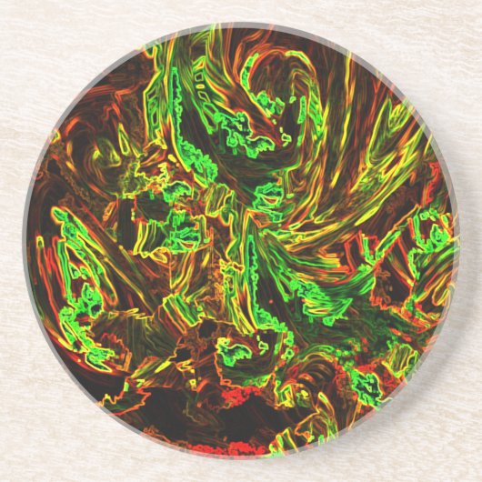 月の炎 コースター (正面)