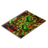 月の炎 ノートブック (左側)