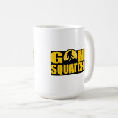 月の版の行ったSQUATCHINの*Special*の吠え声 コーヒーマグカップ (正面右)