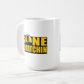 月の版の行ったSQUATCHINの*Special*の吠え声 コーヒーマグカップ (正面左)