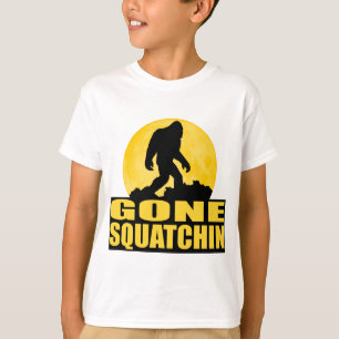 月の版の行ったSQUATCHINの*Special*の吠え声 Tシャツ