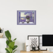 月の瓶のポスターのバイオリン ポスター (ホームオフィス)