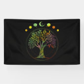 月の生命相の木 横断幕 (横)