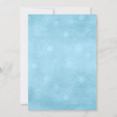 『月の男の子のベビーシャワー』 招待状 (裏面)