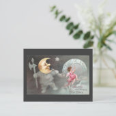 月の男ヴィンテージ新年 シーズンポストカード (スタンド正面)