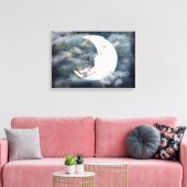 月の男 キャンバスプリント (インサイチュ (リビング))