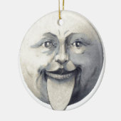 月の男 セラミックオーナメント (左)