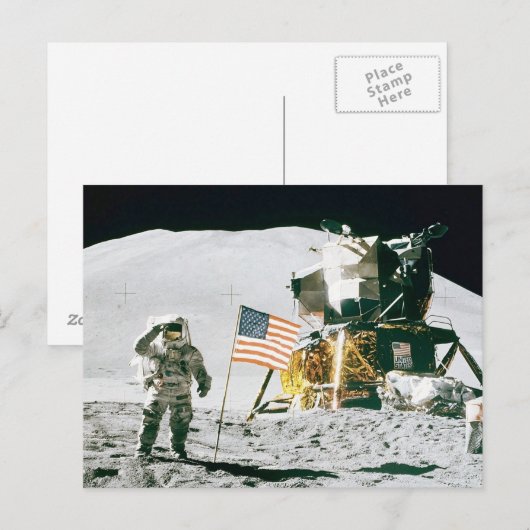 月の男 ポストカード (正面/裏面)