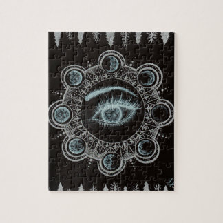 月の目の段階 ジグソーパズル