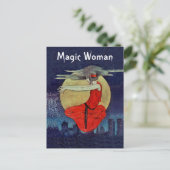 月の磁石の不思議な魔女 ポストカード (スタンド正面)