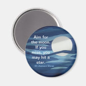 月の磁石を目指す マグネット (正面/裏面)