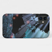 月の神秘性仲間の例 Case-Mate iPhoneケース (裏面(横))