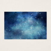 月の空の月のシャワーギフト登録カードの挿入 (裏面)