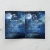 月の空の満月の天結婚の儀式 プログラム (内部)