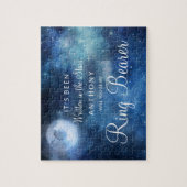 月の空の満月は私たちのリングや輪ベアラー提案 ジグソーパズル (縦)