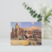 月の第1四半期の風景ポール・ナッシュ ポストカード (スタンド正面)