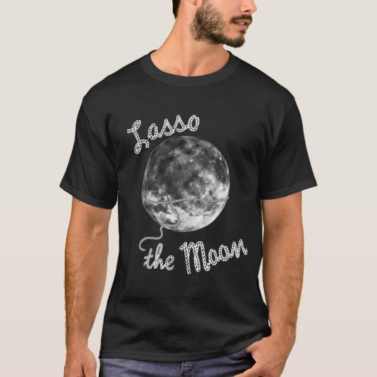 月の素晴らしさを投げ投げ Tシャツ (正面)