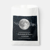 月の結婚式の引き出物バッグ フェイバーバッグ (正面)