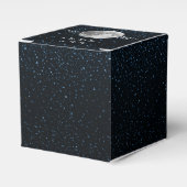 月の結婚式の引き出物箱 フェイバーボックス (正面サイド)