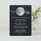 月の結婚式招待状 招待状 (スタンド正面)