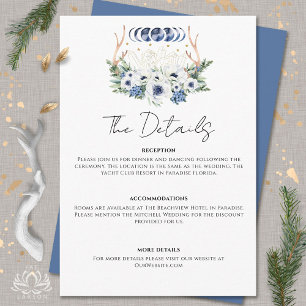 月の結晶の花ボホ形而上学的結婚な エンクロージャーカード