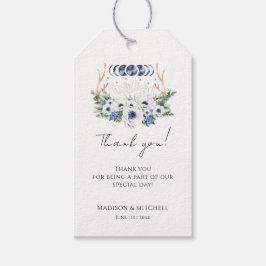 月の結晶の花ボホ形而上学的結婚な ギフトタグ