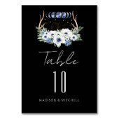 月の結晶の花ボホ形而上学的結婚な テーブルナンバー (裏面)