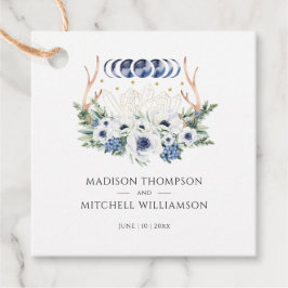 月の結晶の花ボホ形而上学的結婚な フェイバータグ