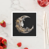 月の美しい顔 スタンダードカクテルナプキン (インサイチュ)