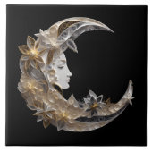 月の美しい顔 タイル (正面)