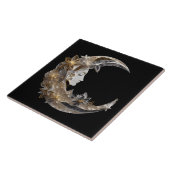 月の美しい顔 タイル (側面)