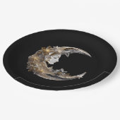 月の美しい顔 ペーパープレート (アングル)