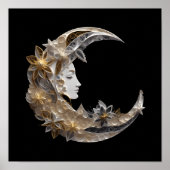 月の美しい顔 ポスター (正面)