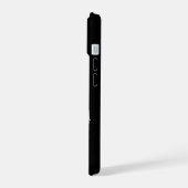 月の美しい顔 iPhone 15ケース (左側面)