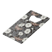 月の花とスフィンクスの蛾2 クレジットカード栓抜き (正面アングル)