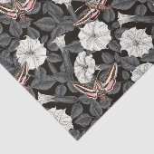 月の花とスフィンクスの蛾2 薄葉紙 (詳細)