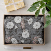 月の花とスフィンクスの蛾2 薄葉紙 (ギフト)