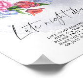 月の花の上で深夜おむつゲーム ポスター (角)